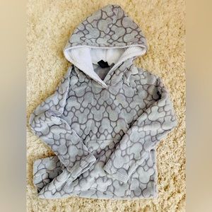 Disney cozy fleece hoodie top wt kangaroo pocket (s)